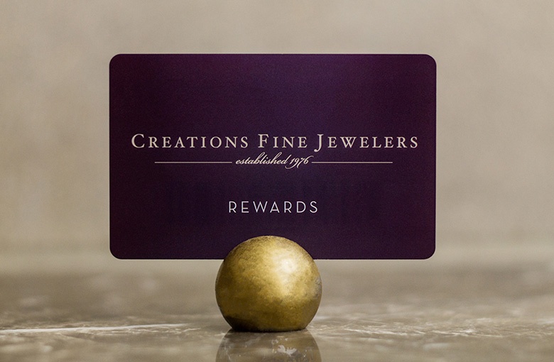 Foil Jeweler Rewards Card