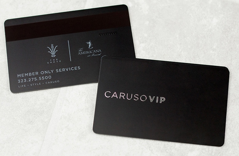 Magnetic Stripe Foil VIP Cards