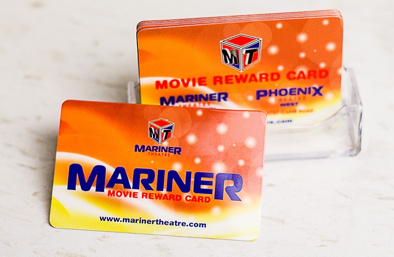 Custom Movie Rewards Cards