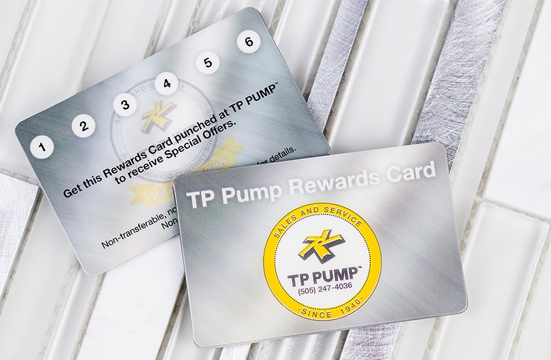 Rewards Punch Card