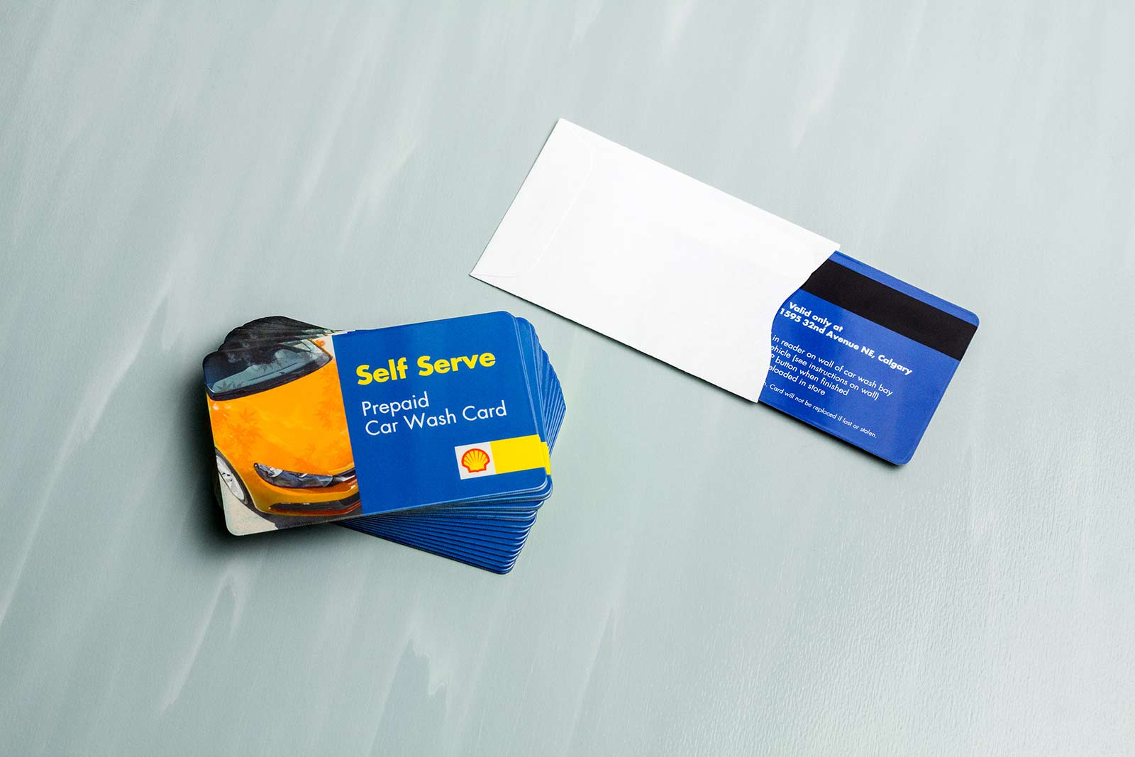 Shell Self Serve Prepaid Car Wash Card