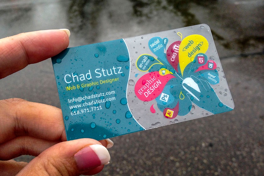 Graphic Designer Business Cards | Plastic Cards by Plastic ...