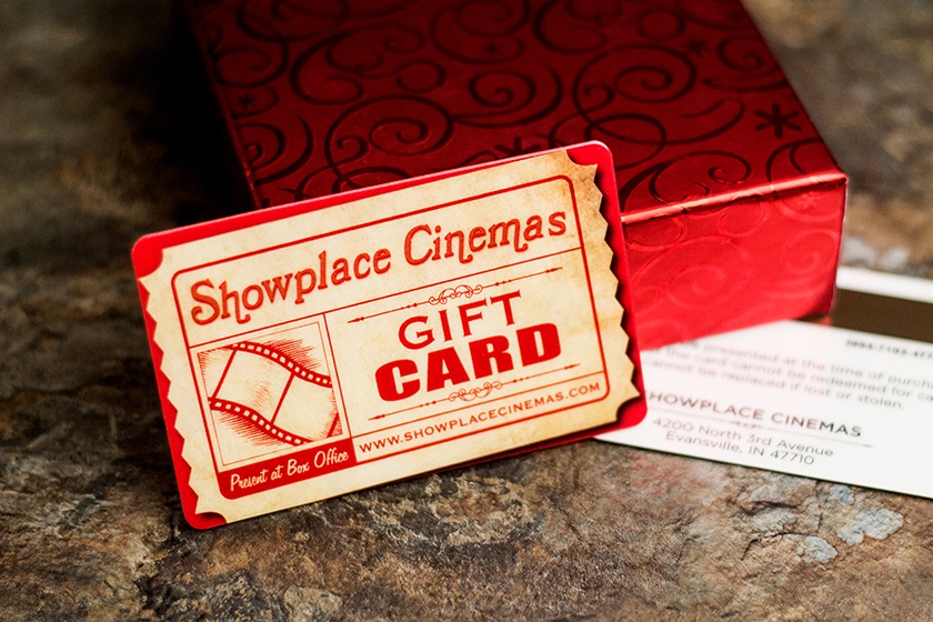 Showplace Cinemas Gift Cards