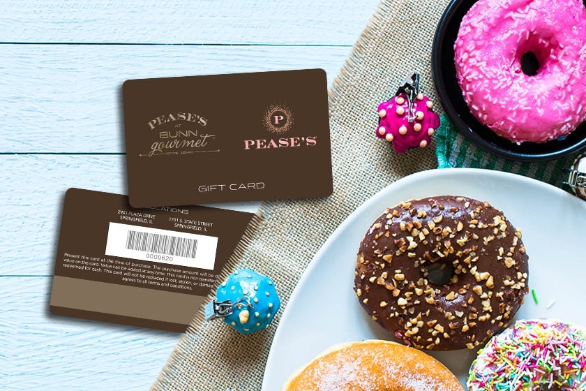 Pease's on Bunn Gourmet Gift Cards