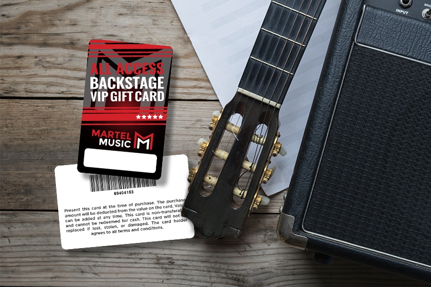 Martel Music Store Gift Card