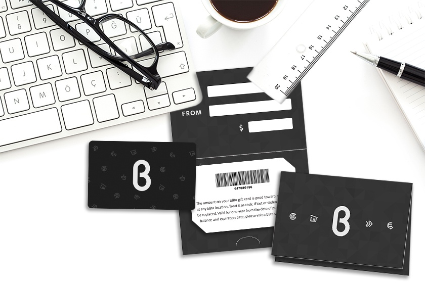 Beta Retail Gift Card with Backer