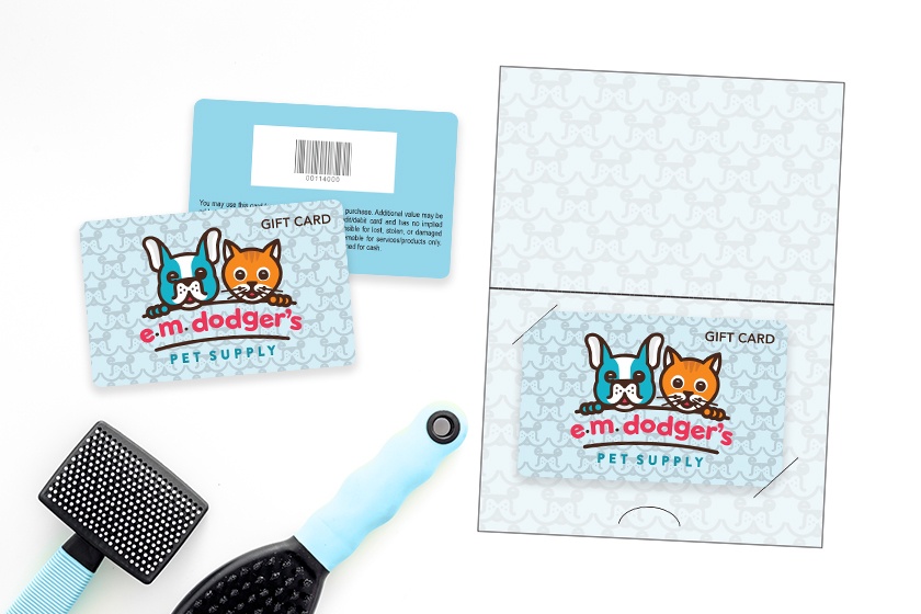 E.M. Dodger's Pet Supply Gift Card