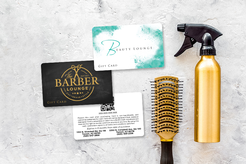 Custom Gift Cards for Barbers