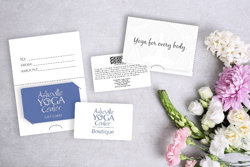Gym Membership Gift Cards for Asheville Yoga