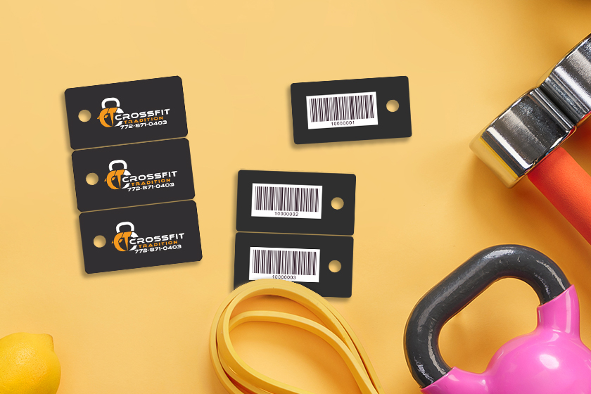 Crossfit Tradition Gym Membership Key Tags