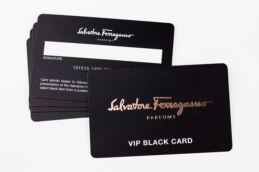 VIP-Card-Sig-Panel-Matte-Foil-Salvadore-Ferragamo