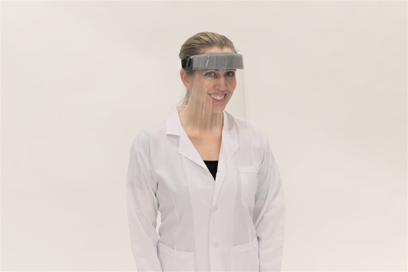 Customizable face shields keep your workplace safe